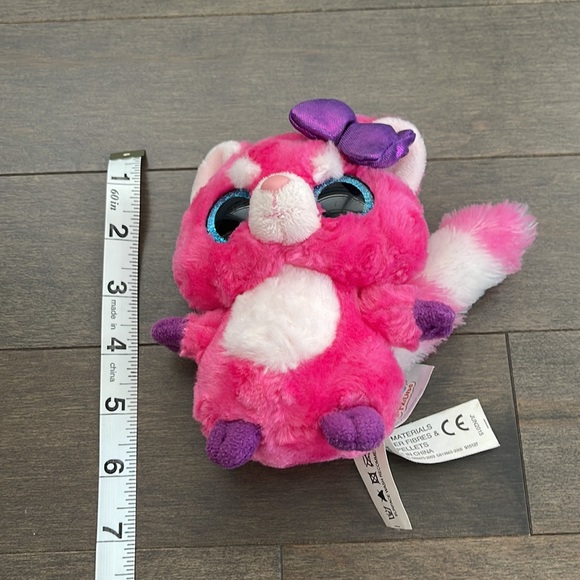 YOOHOO & FRIENDS Pammee with Bow Purple Pink Plush Stuffed Animal Kids Stuffy - Picture 6 of 6
